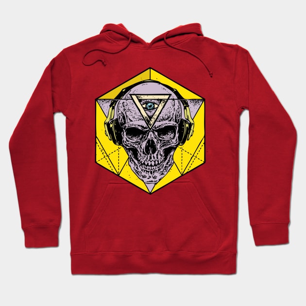 Triangle Skull Hoodie by Spectrum